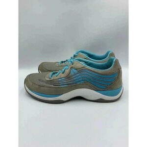 Dansko Womens ShaylaWalking Shoes Gray 4201241919 Leather Low Top Lace Up EU 38 